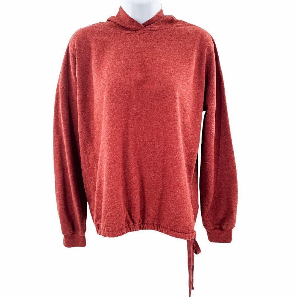 Treasure & Bond Red Long Sleeve Pullover Hoodie S - Picture 2 of 6